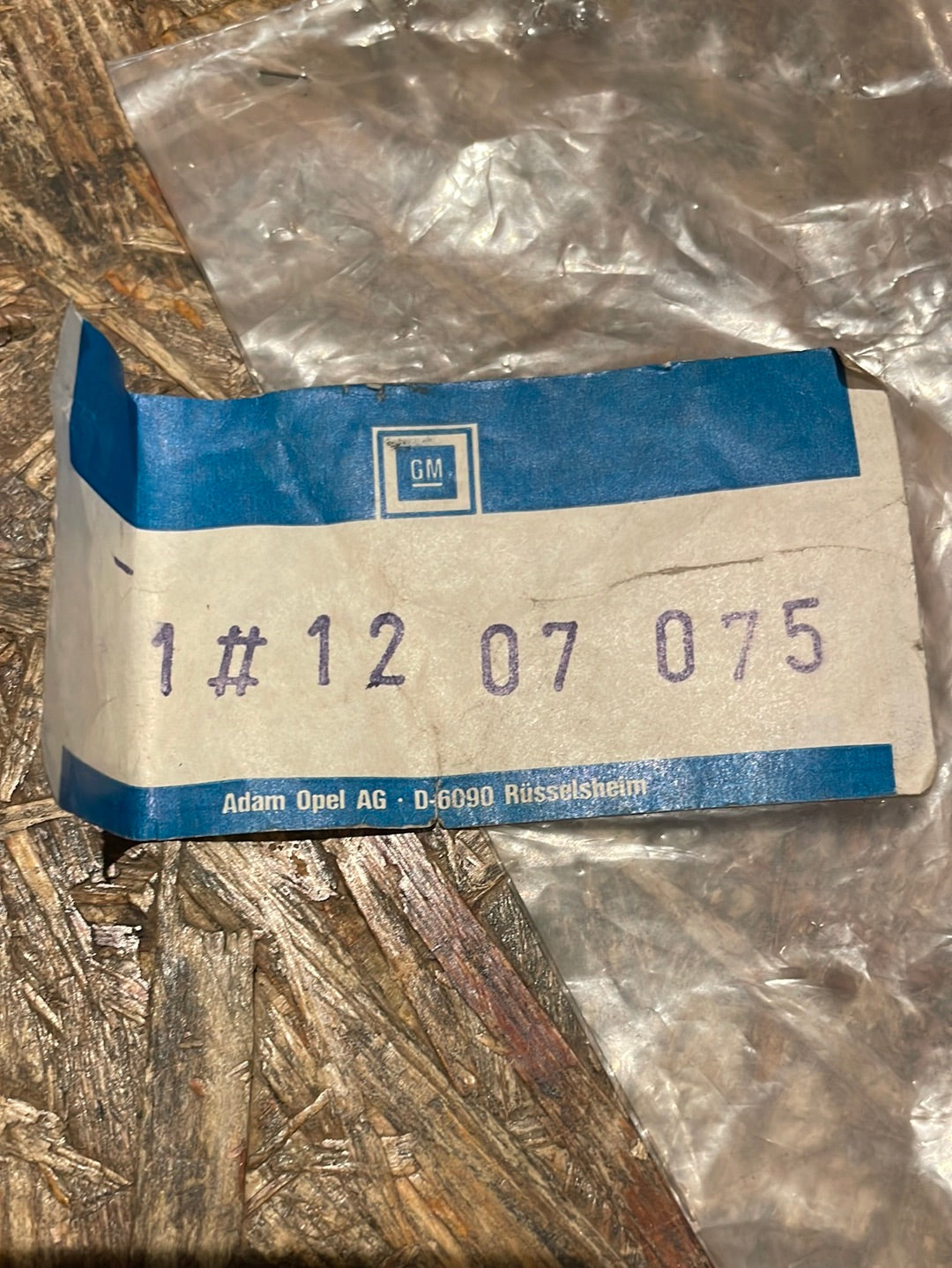 Original GM Opel Ascona C Motor Spiegeleinstellung links Neu