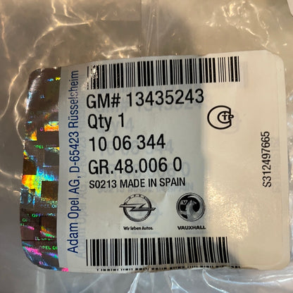 Original GM Opel Adam Radspeichen Clips Cremeweiss Neu