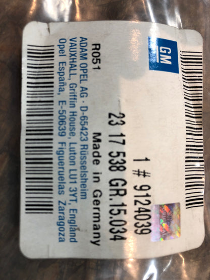 Original GM Opel Astra G Zafira A Blende Führungsschiene Sitz rechts Neu