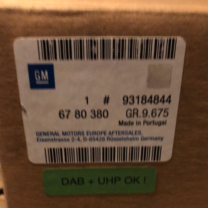 Original GM Opel Zafira B Astra H Radio CDC40 Neu