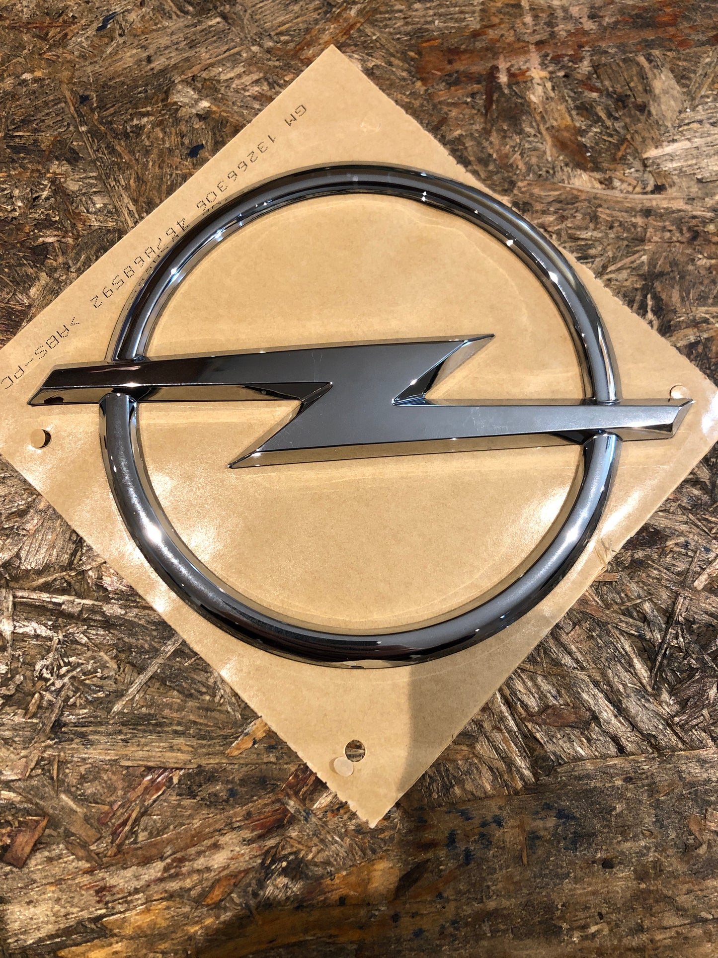Original GM Opel Corsa D Emblem Heckklappe Neu