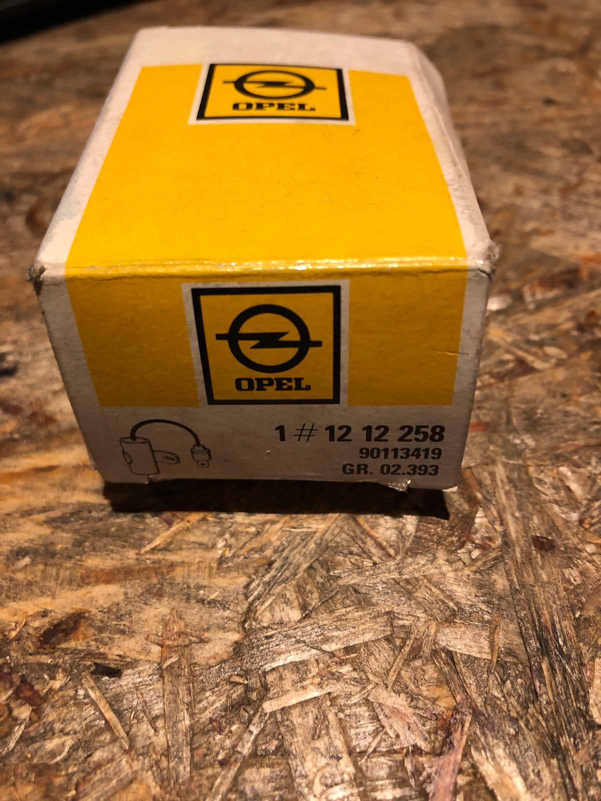 Original Opel Ascona C Kondensator Zündverteiler Neu