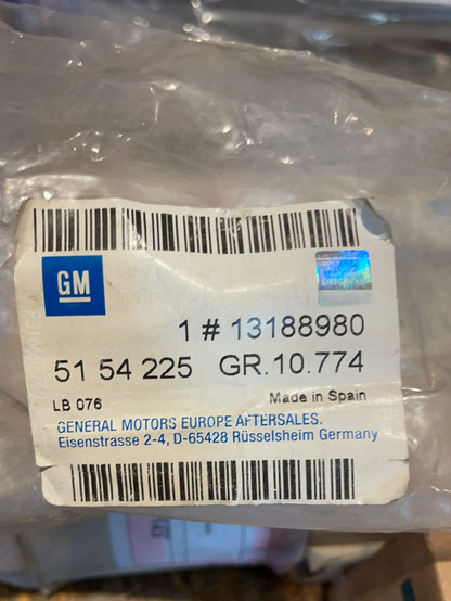 Original GM Opel Corsa D Fensterschachtleiste Tür hinten links Neu