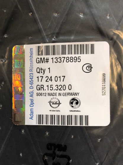 Original GM Opel Astra J Kofferraummatte Kunststoff Neu