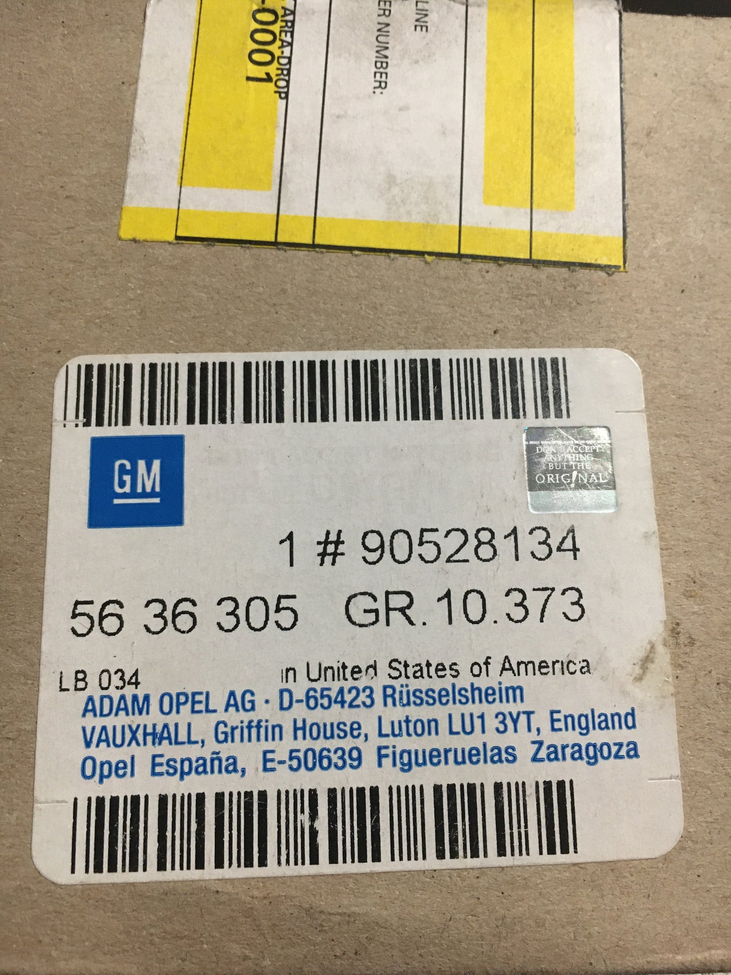 Original Astra Vectra B C Zafira A Zahnrad NEU
