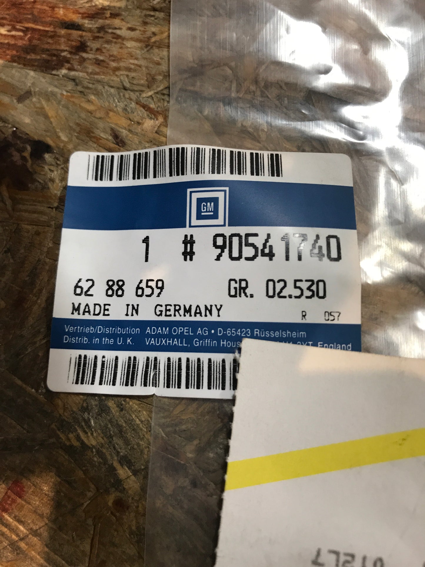 Original Opel Omega B Kabelsatz Tülle Tür hinten links NEU