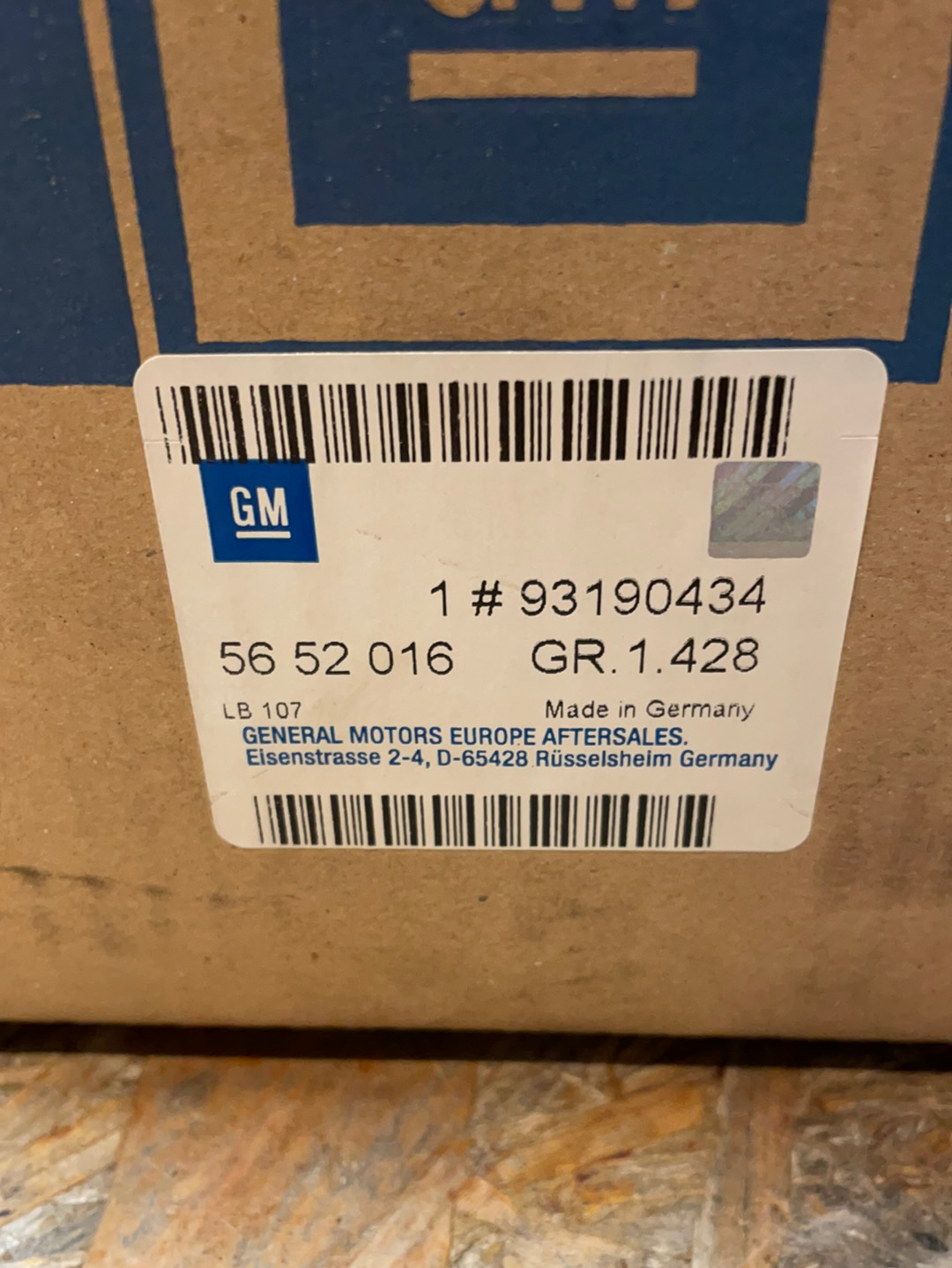 Original GM Opel Astra H Zafira B Ölwanne Neu