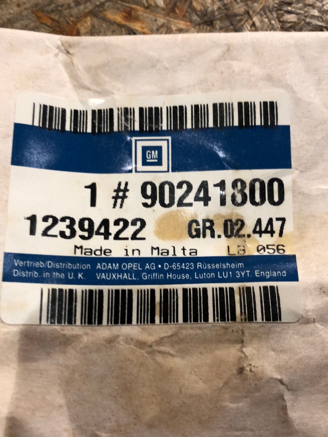 Original GM Opel Kadett E Schalter Kupplung Drehzahlbegrenzer Neu