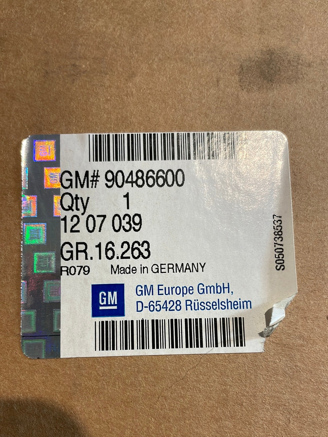 Original GM Opel Astra F Motor Fensterheber hinten Neu