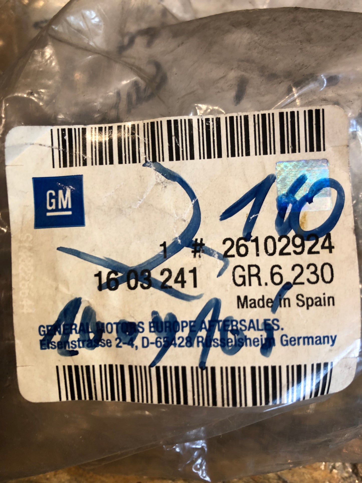 Original GM Opel Tigra B Meriva Reparatursatz Lenkmanschette Neu