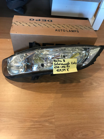 Original Vectra B Scheinwerfer links 170 - 196 PS NEU