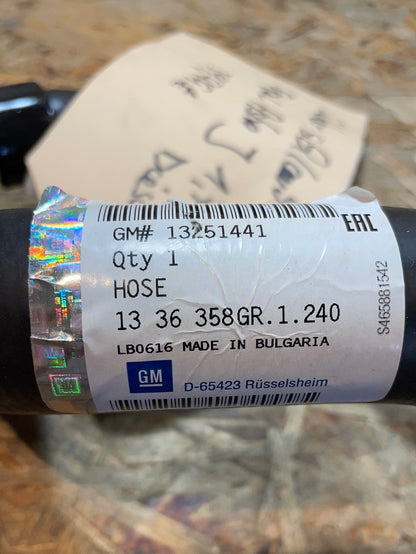 Original GM Opel Astra J 1,7 Diesel Kühlerschlauch Neu