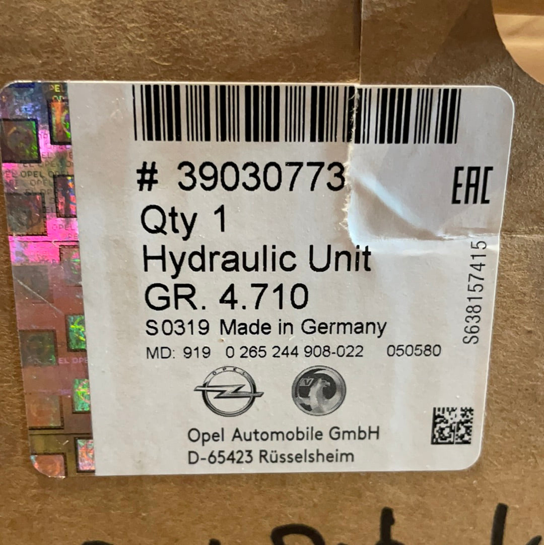 Original GM Opel Astra K ABS Hydraulikblock Neu