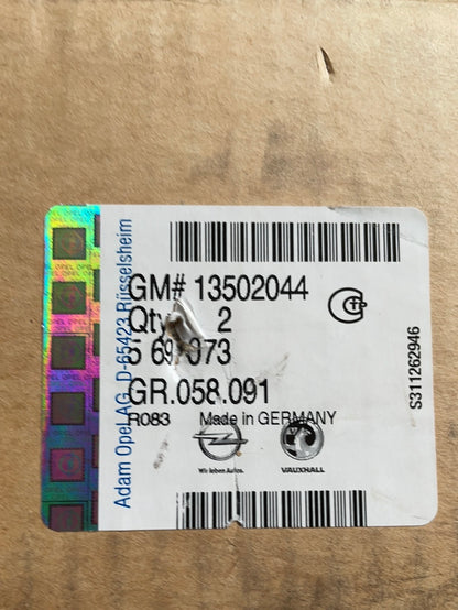 Original GM Opel Astra J Chevrolet Aveo/Cruze Bremsscheiben 276mm vorne 15 Zoll Neu