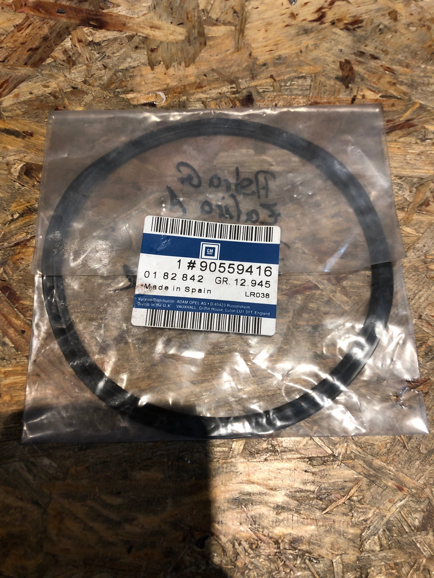 Original GM Opel Astra G Zafira A Dichtring Tankdeckel Neu