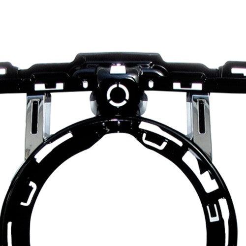 Kühlergitter, chrom / schwarz, Sport Look für Fahrzeuge mit/ ohne Distronic (Achtung: Ausschnitt in der Stoßstange muß vorgenommen werden)