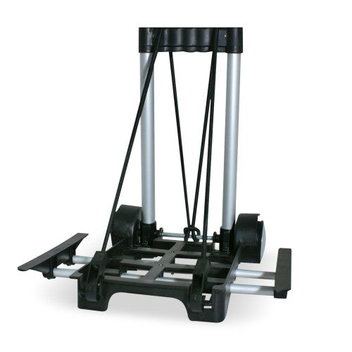 Transport Trolley, Sackkarre, Gepäckträger bis 30 kg mit Teleskopgriff, höhe 92cm, inklusive Spanngurt