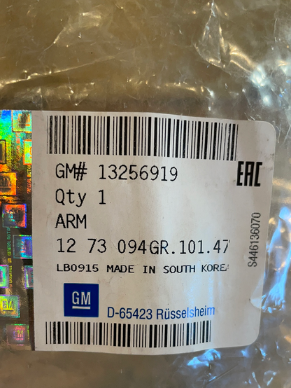 Original GM Opel Astra J Wischerarm hinten Neu