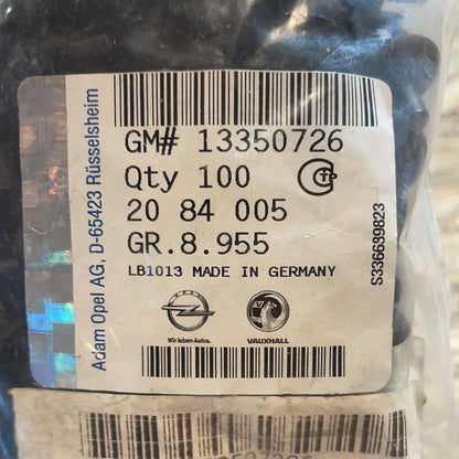 Original GM Opel Astra J Kunststoff-Nieten für Radhausschale Neu