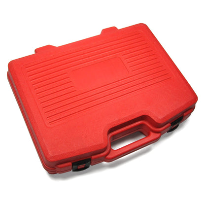 Federspanner-Set, 8-teilig im Koffer aus Stahl für Federgrößen 80-195 mm Durchmesser, inklusive Versatzstück, nur geeignet bei Mac Pherson Federbeinen