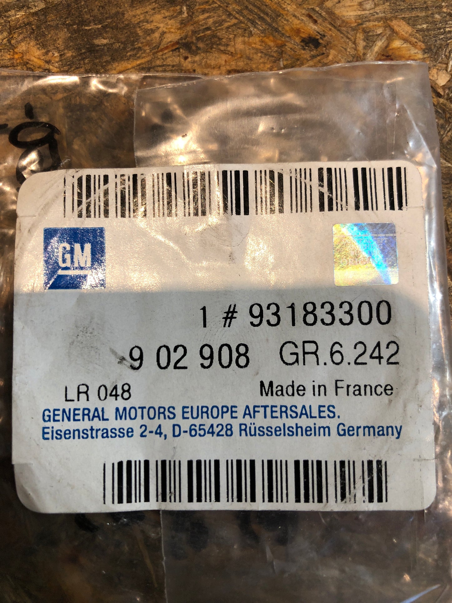 Original GM Opel Astra H Befestigungsschelle an Lenkgetriebe Neu