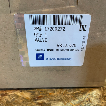 Original GM Opel Astra G CC AGR Ventil Neu