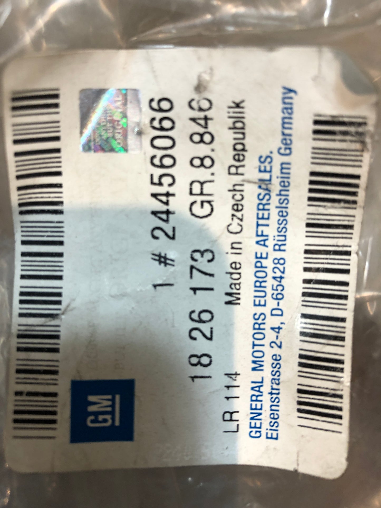 Original GM Opel Astra H Zulaufschlauch Neu