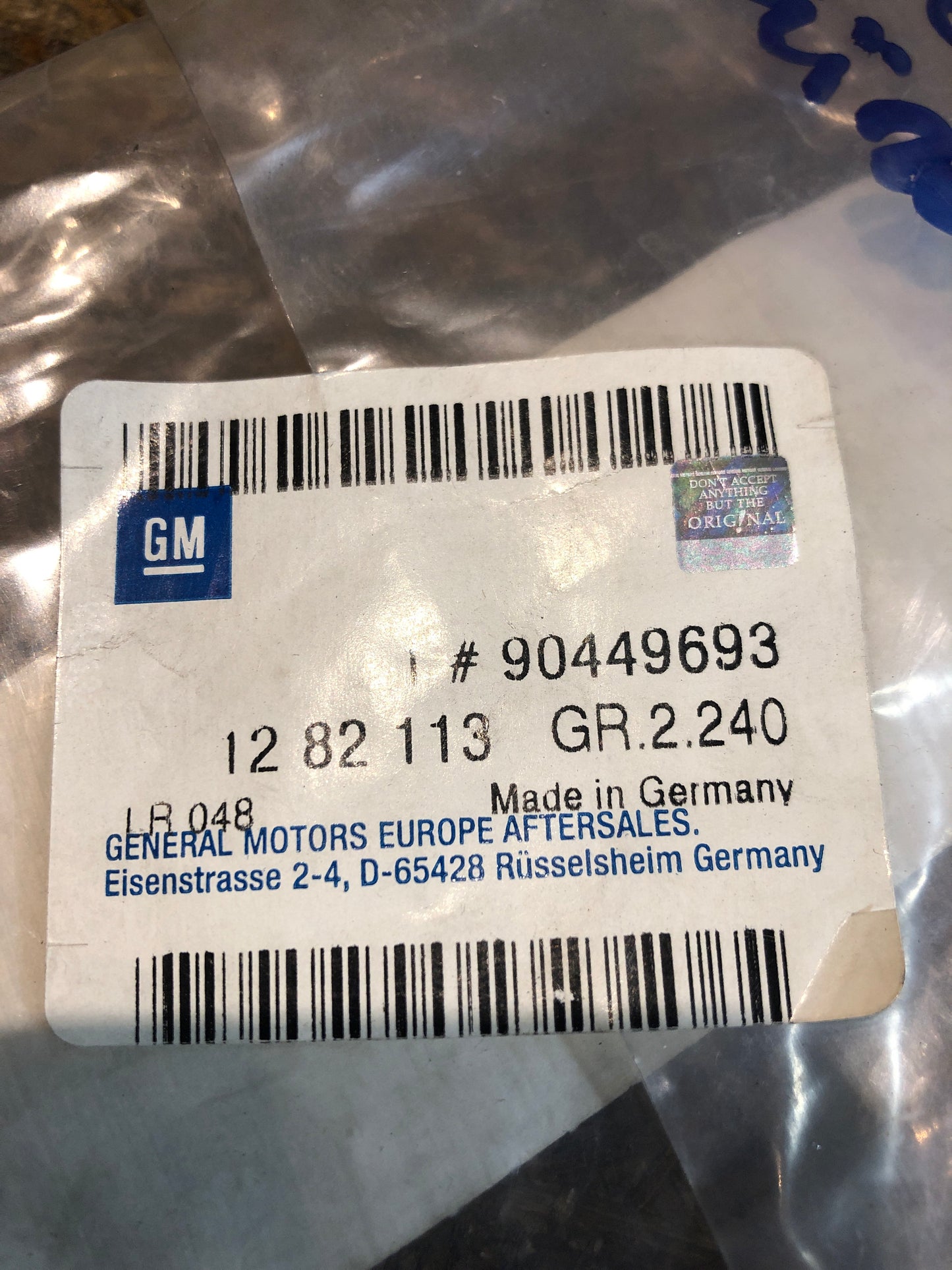 Original GM Opel Vectra A Zündleitung Neu