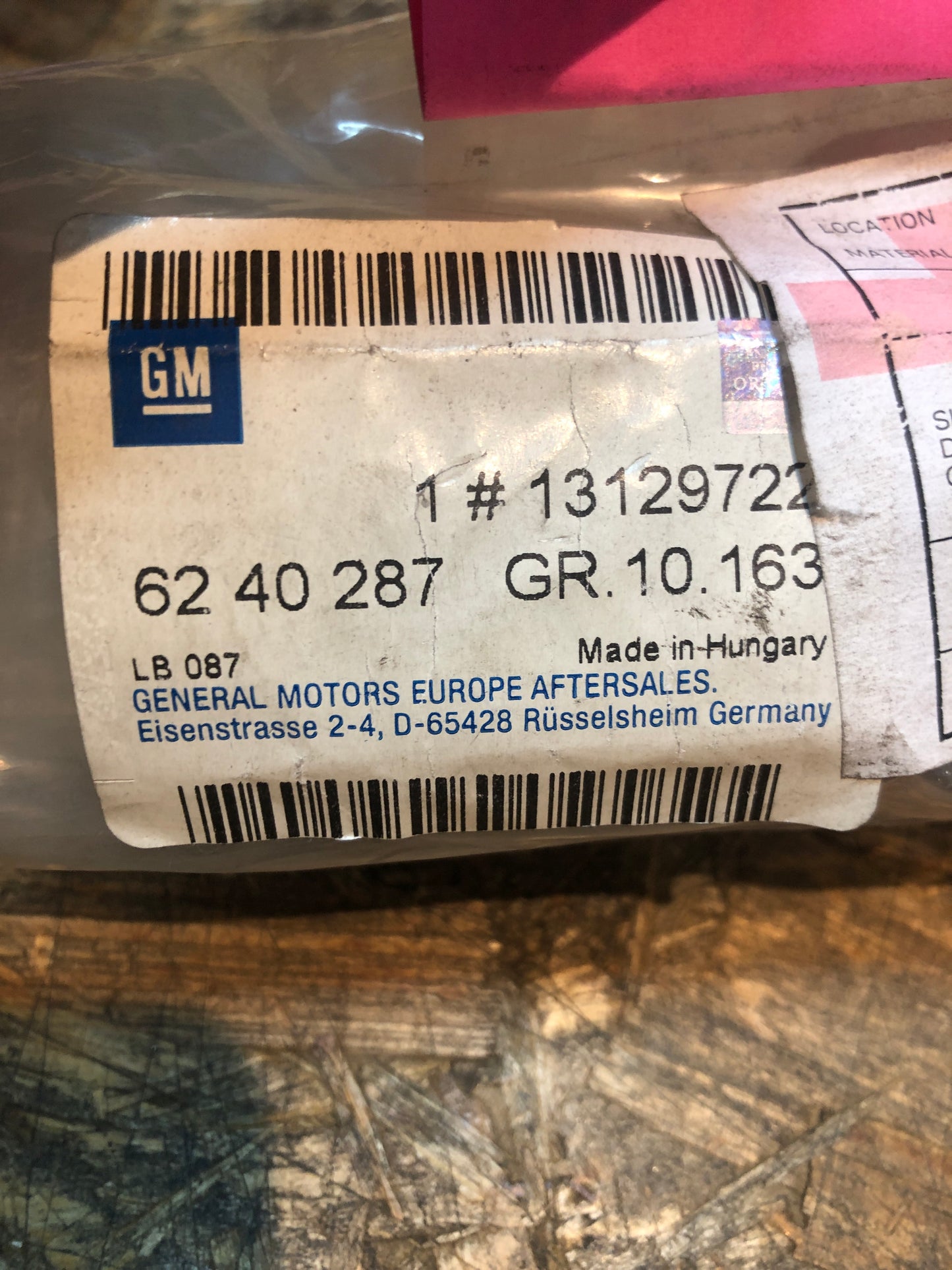 Original GM Opel Astra H Wischerschalter Neu