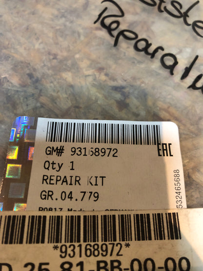 Original GM Opel Vivaro A Feststellbremse Reparatursatz Neu