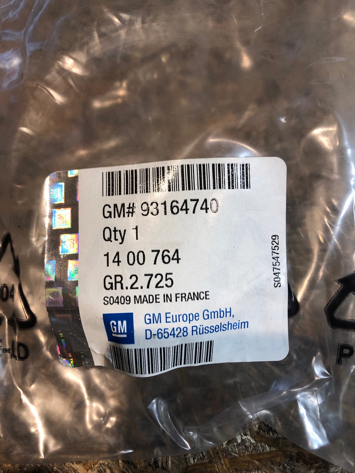 Original Opel Tigra B Nebelscheinwerfer Blindabdeckung Neu