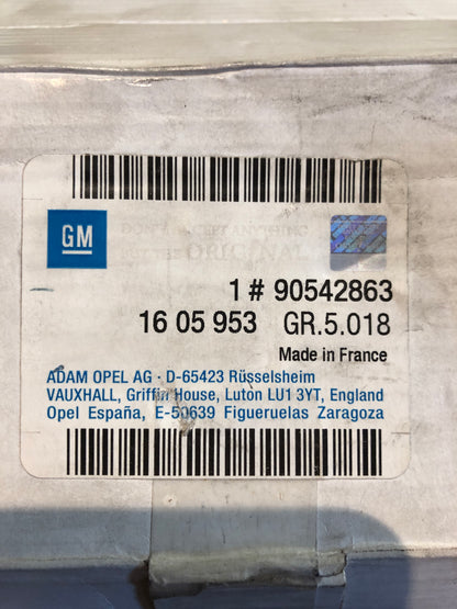 Original GM Opel Astra G Bremsbacken hinten Neu