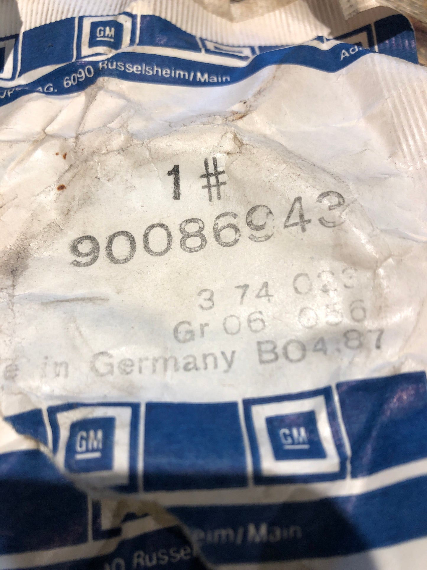 Original Opel Ascona C Kadett E Dichtring Getriebe Neu
