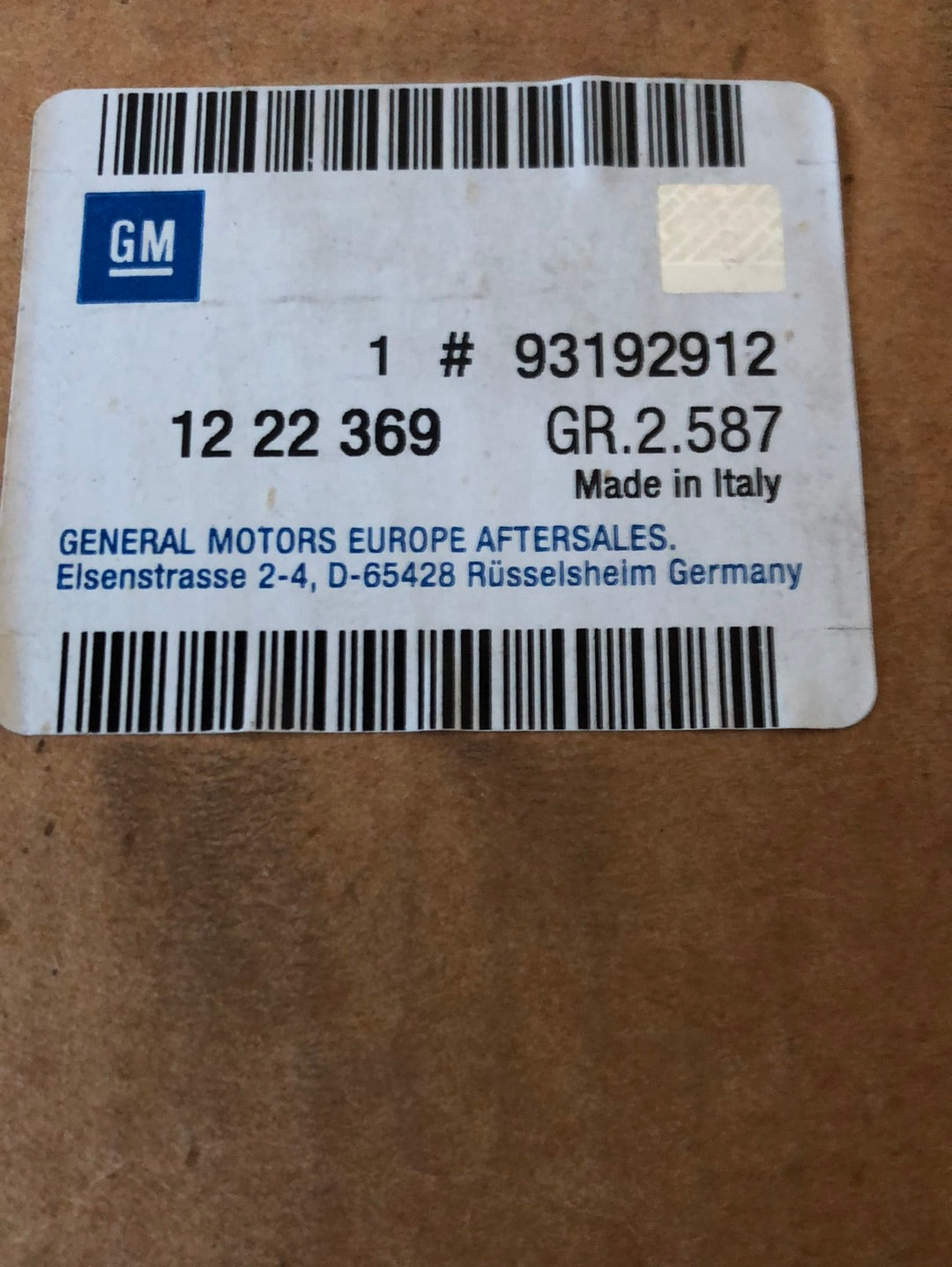 Original GM Opel Zafira B Rückleuchte rechts Neu
