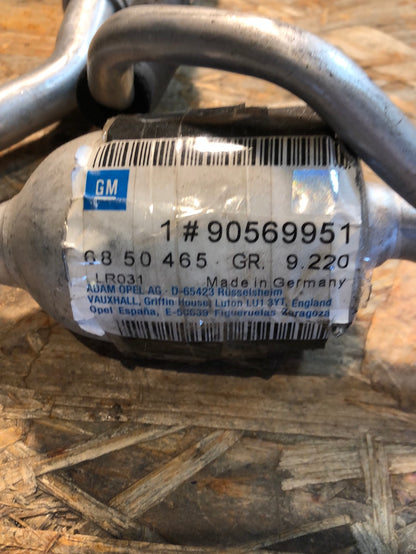 Original GM Opel Vectra B Klimaleitung Verdampfer Neu