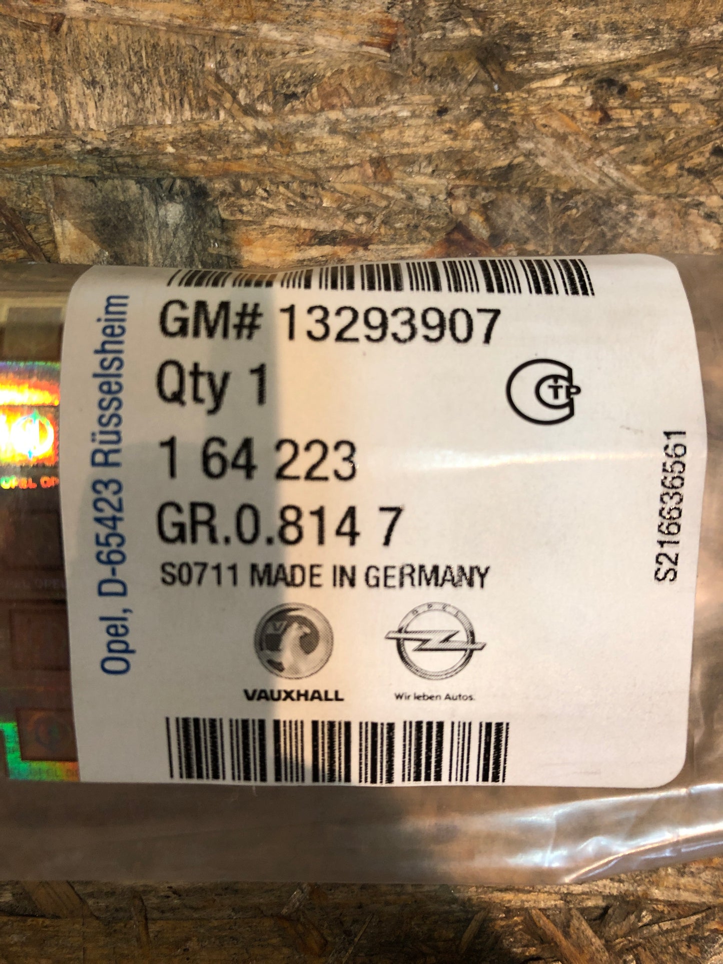 Original GM Opel Corsa D E Insignia Einstiegsleiste Links Neu