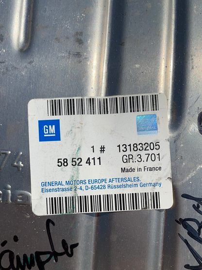 Original GM Opel Zafira A 1,6-2,2L Endschalldämpfer Neu