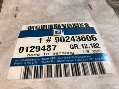 Original Opel Kadett E Schriftzug „2.0“ Chrom Neu