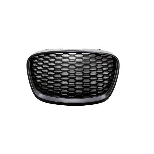 Kühlergrill ohne Emblem, schwarz passend für Seat Leon 1P 09-12 nur FL / Altea 5P 09- nur FL