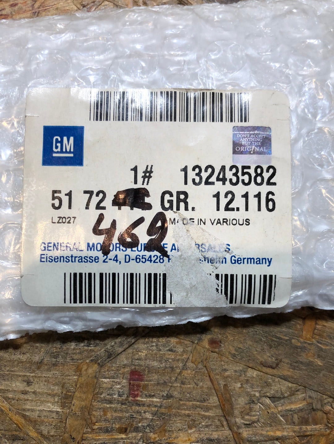 Original GM Opel Corsa D Schutzzierleiste hinten links Neu