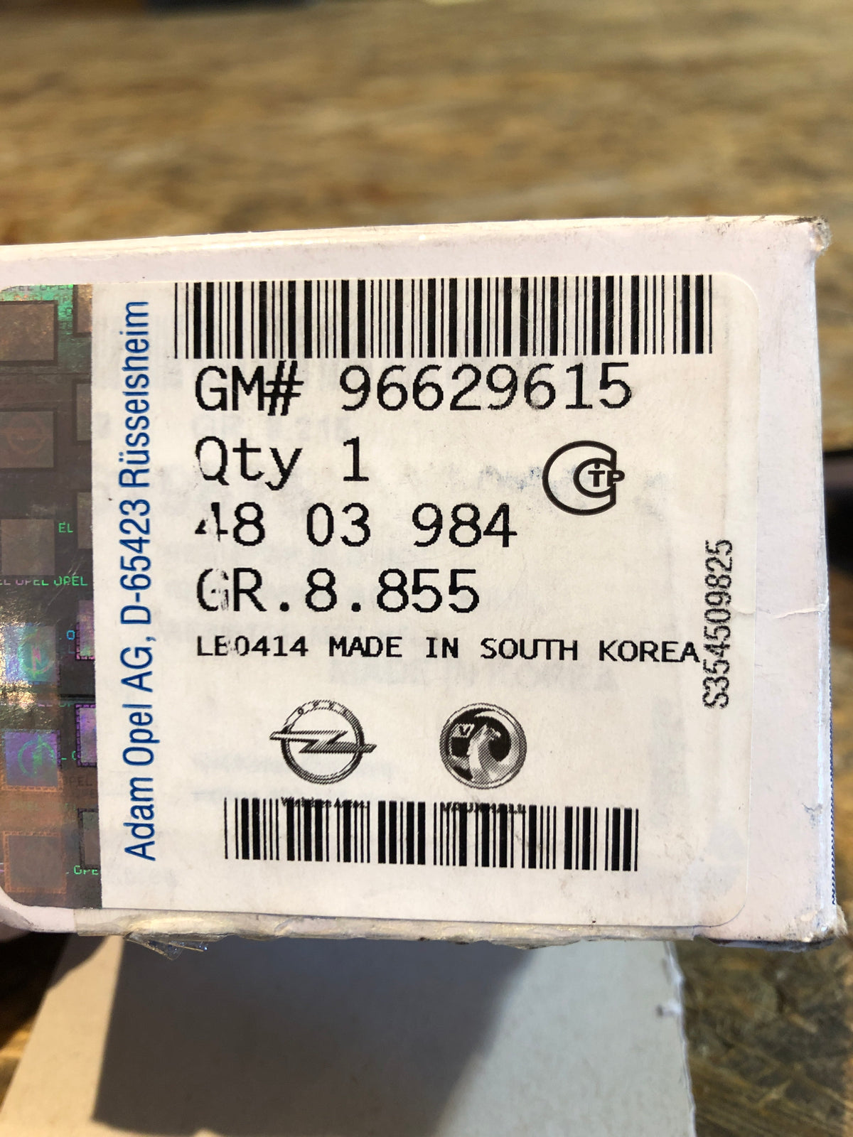 Original GM Opel Antara Widerstand Elektrolüfter Innenraumlift Neu