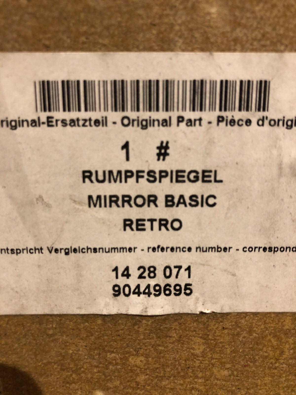 Original Opel Astra F Außenspiegel links Neu
