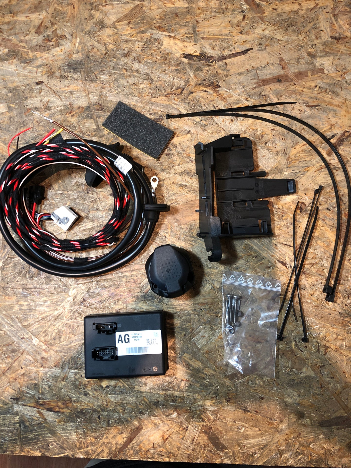 Original Opel Meriva B Kabelsatz Anhängerkupplung Neu