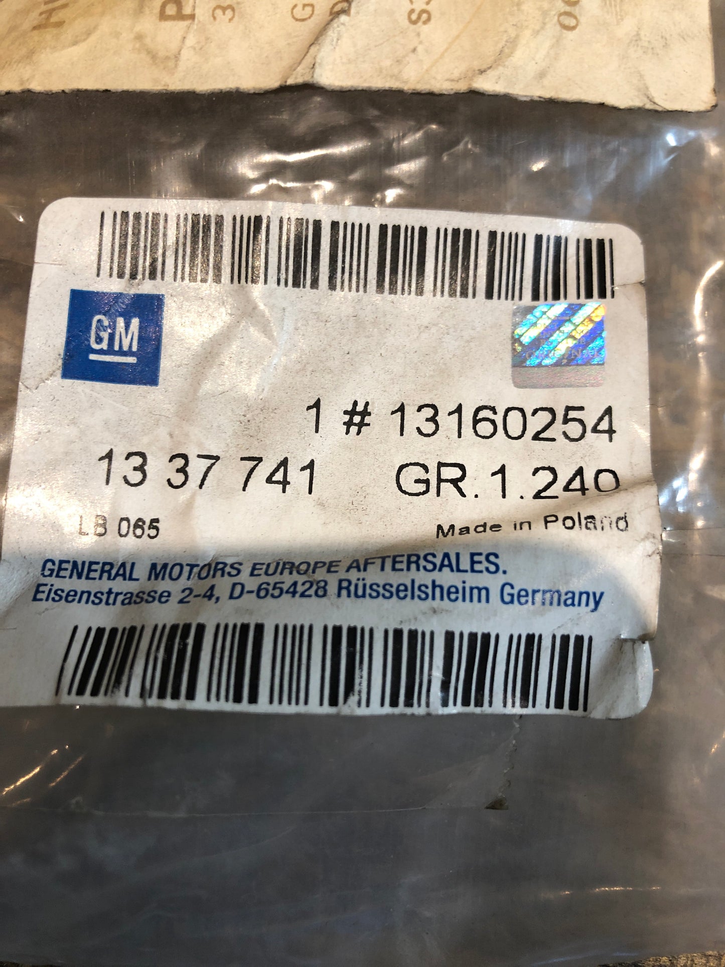 Original Zafira B Bj. 08 Astra H Bj. 06 Kühlleitung