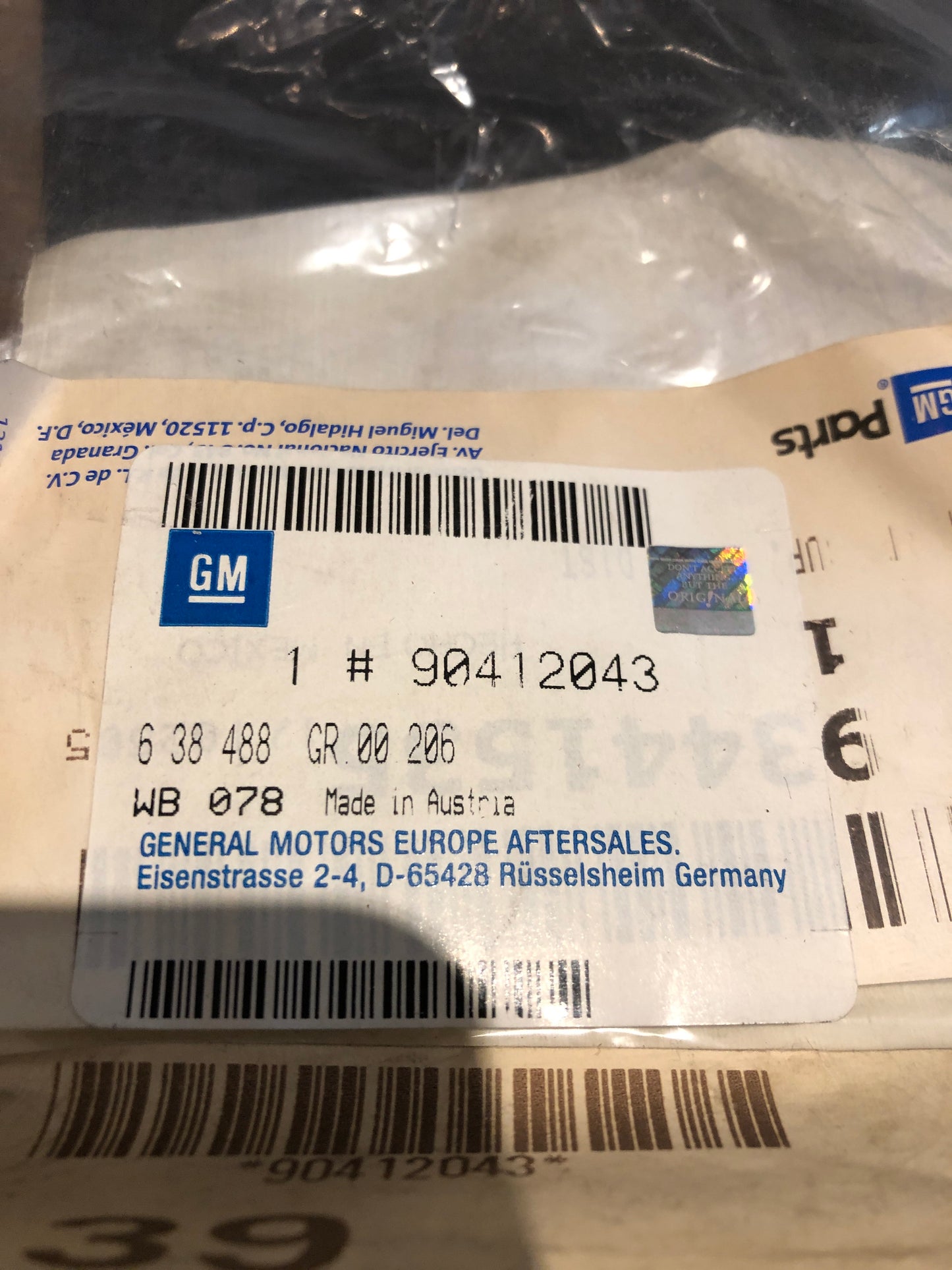Original GM Opel Corsa B Abdeckung Zahnriemen Neu