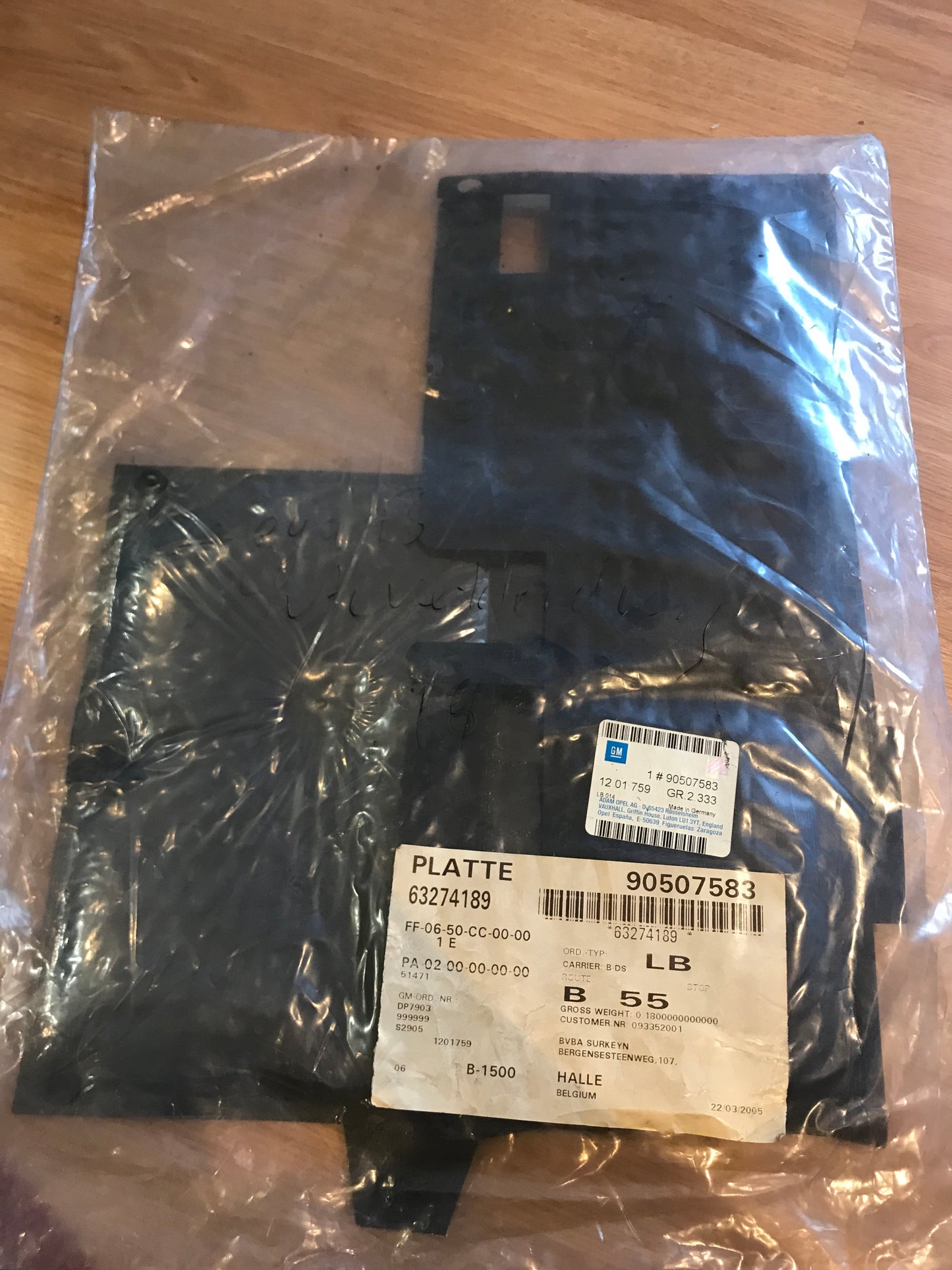 Original Omega B Batterieverkleidung NEU
