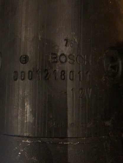 Original Bosch Opel Rekord E 2.3D Turbo Bedford Blitz Carlton D Senator B Anlasser Diesel 12V Neu