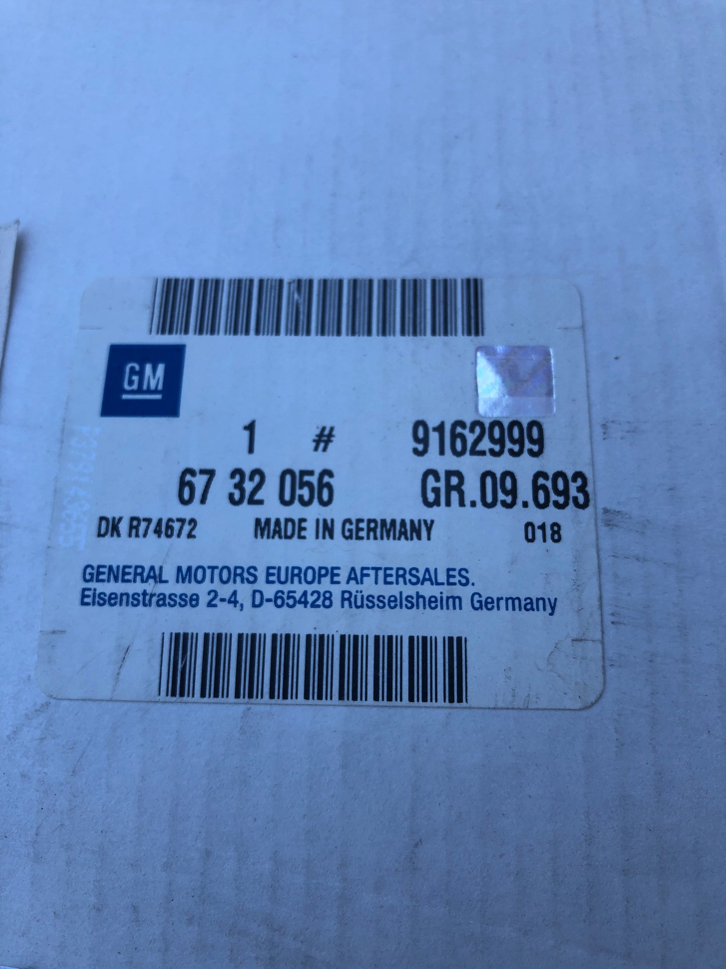 Original Opel Meriva A Windabweiser Neu