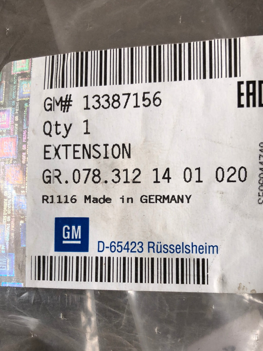 Original GM Opel Astra J Verlängerung Stoßfänger vorne rechts Neu