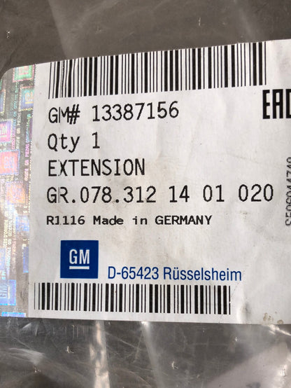 Original GM Opel Astra J Verlängerung Stoßfänger vorne rechts Neu